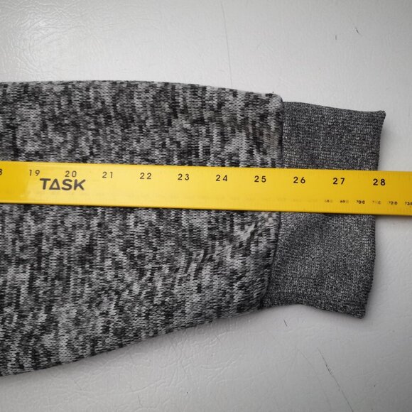 Mountain Ridge Men's Size 3XL Faux Fur Lined Grey Full Zip Jacket with Hood - Picture 8 of 9